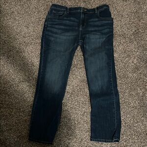 Wonder Nation Dark Blue Straight Men's Jeans